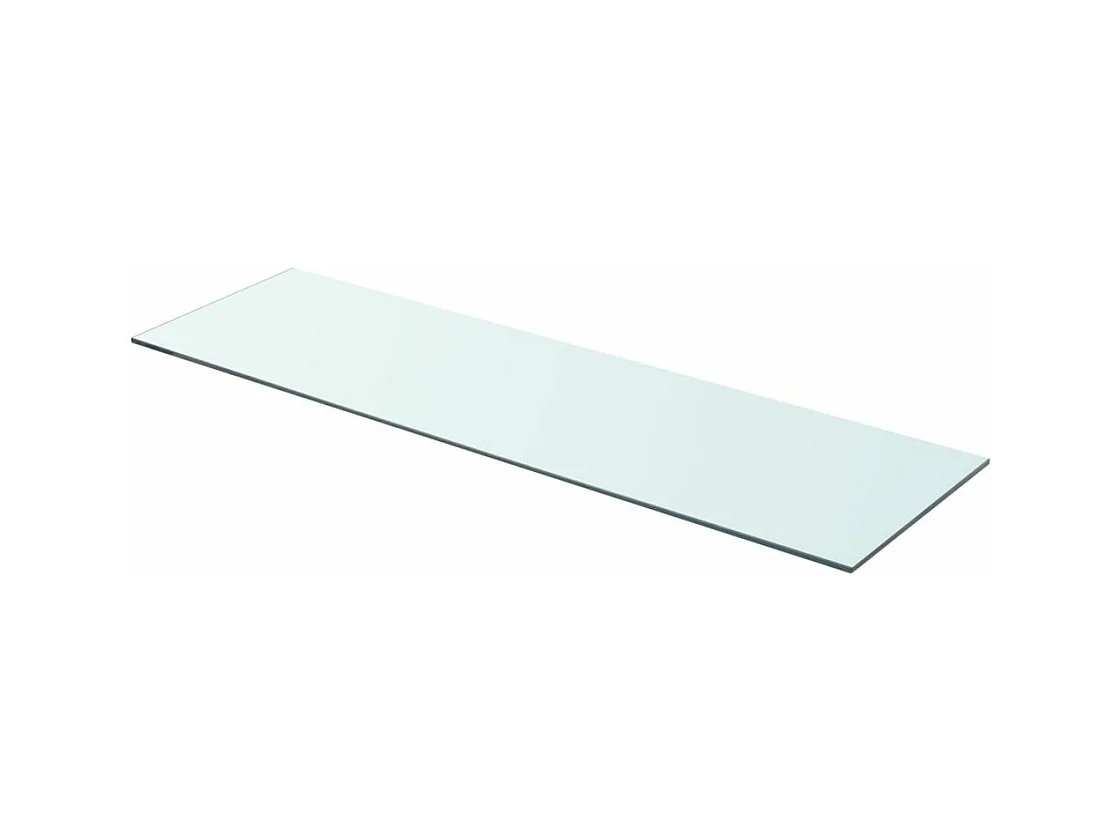 Painel para prateleira de vidro transparente 90 x 25 cm 2702205/2