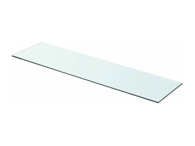 Pannello per ripiano in vetro trasparente 80 x 20 cm 2702199/2