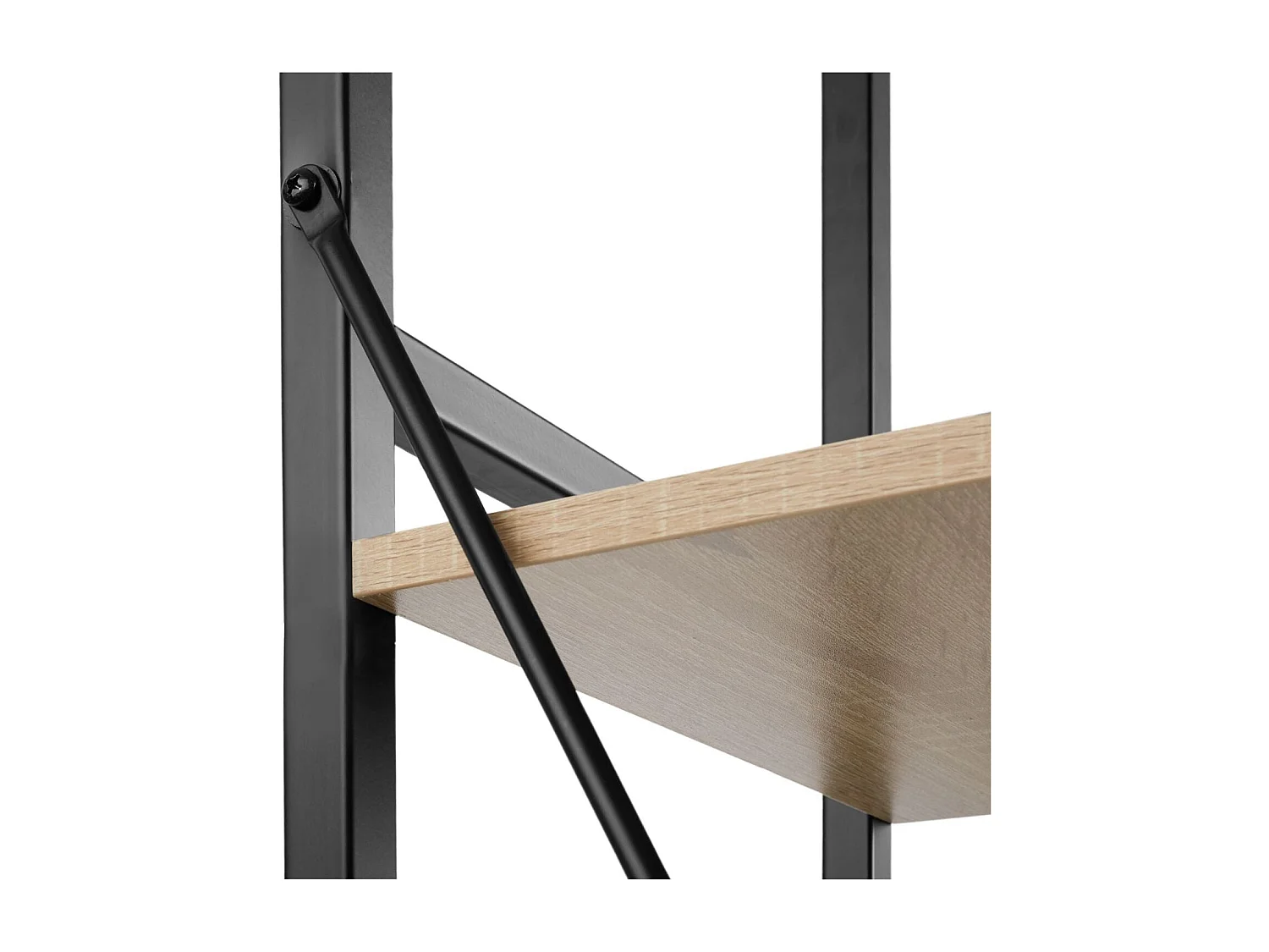 Grande étagère bibliothèque au beige 106 x 34.5 x 179.5 cm 08_0000255