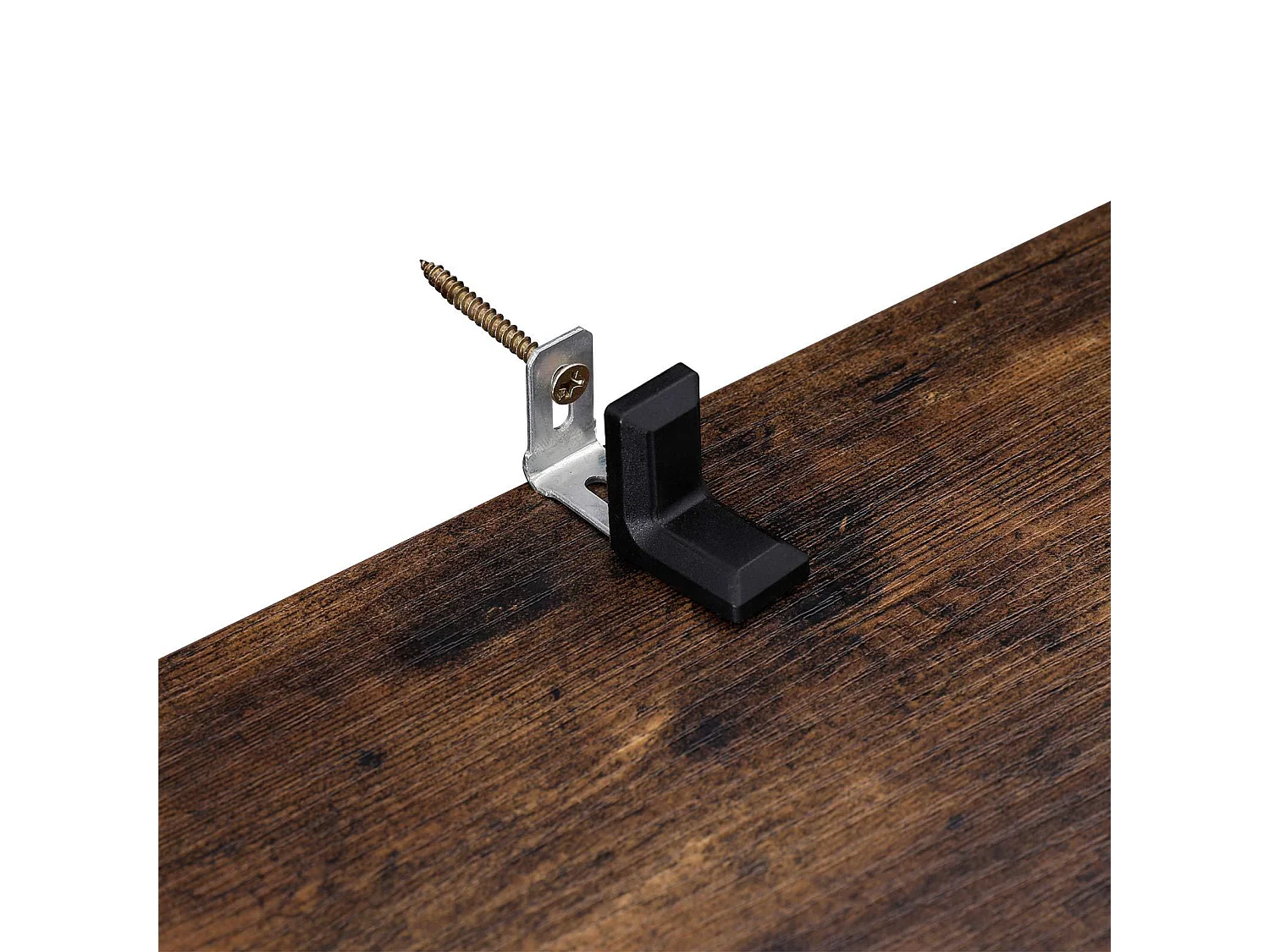 Estante estante em árvore com 13 compartimentos unidade de armazenamento 86 x 25 x 140 cm com cantos arredondados e bordas marrons rústicas 12_0002827