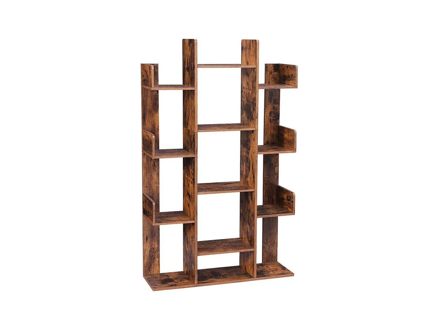 Bibliothèque arbre étagère à marron 86 x 25 x 140 cm 12_0002827