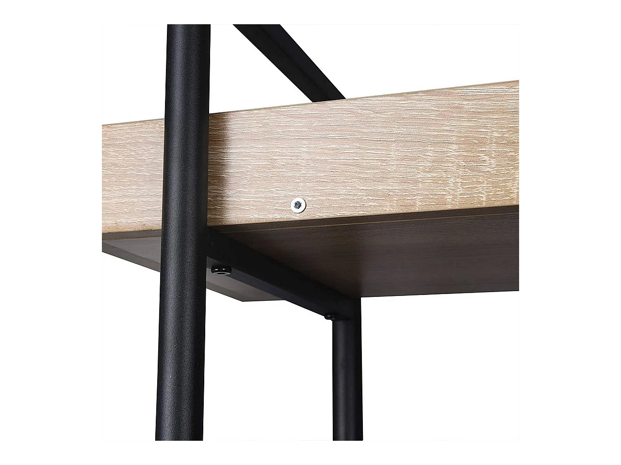 Scaffale freestanding con 5 ripiani 91×25,5×173 cm rovere chiaro 19_0000144