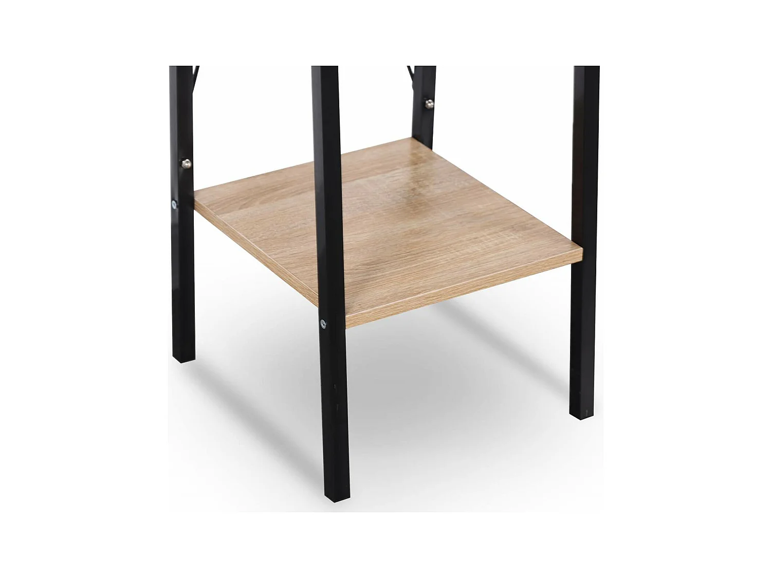 Étagère sur pied en métal marron 34 x 35 x 148 cm 19_0000581