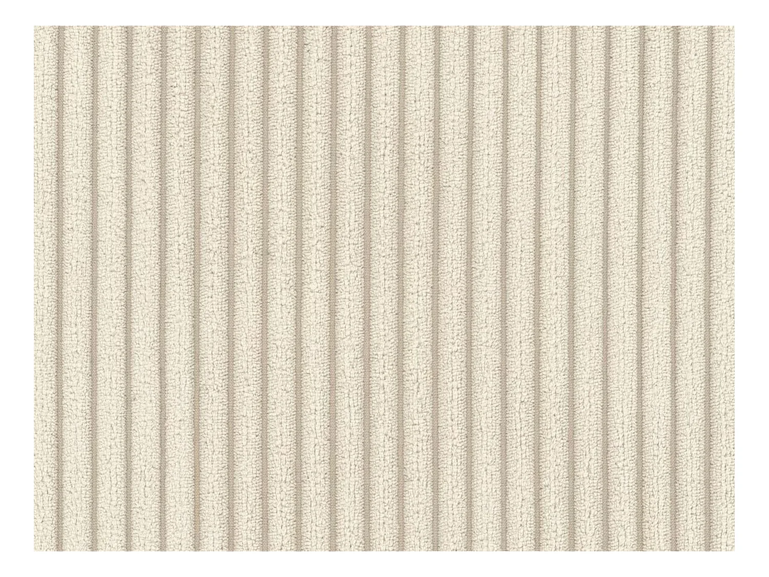 Sofá de 3 lugares convertível de abertura rápida em veludo canelado cor bege AMELIA, cama de 130 cm, colchão de 13 cm com memória de forma -