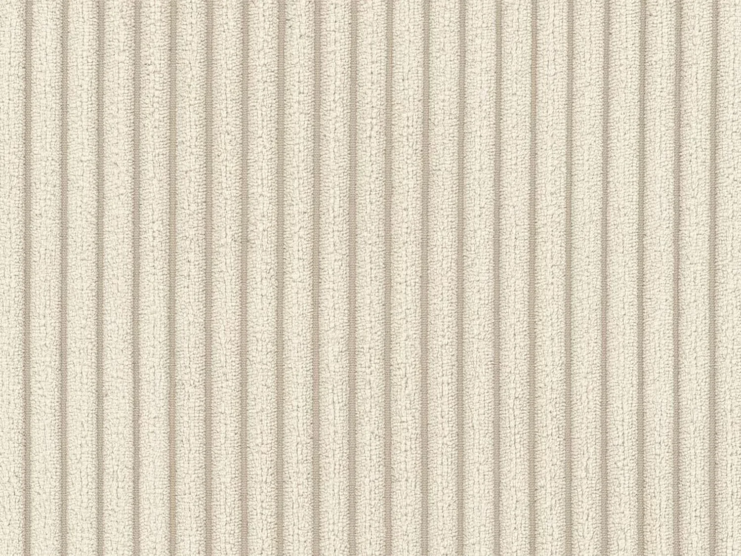 Canapé 3 places convertible express en velours côtelé beige - Couchage 140 cm - Matelas 13 cm avec mémoire de forme - AMELIA