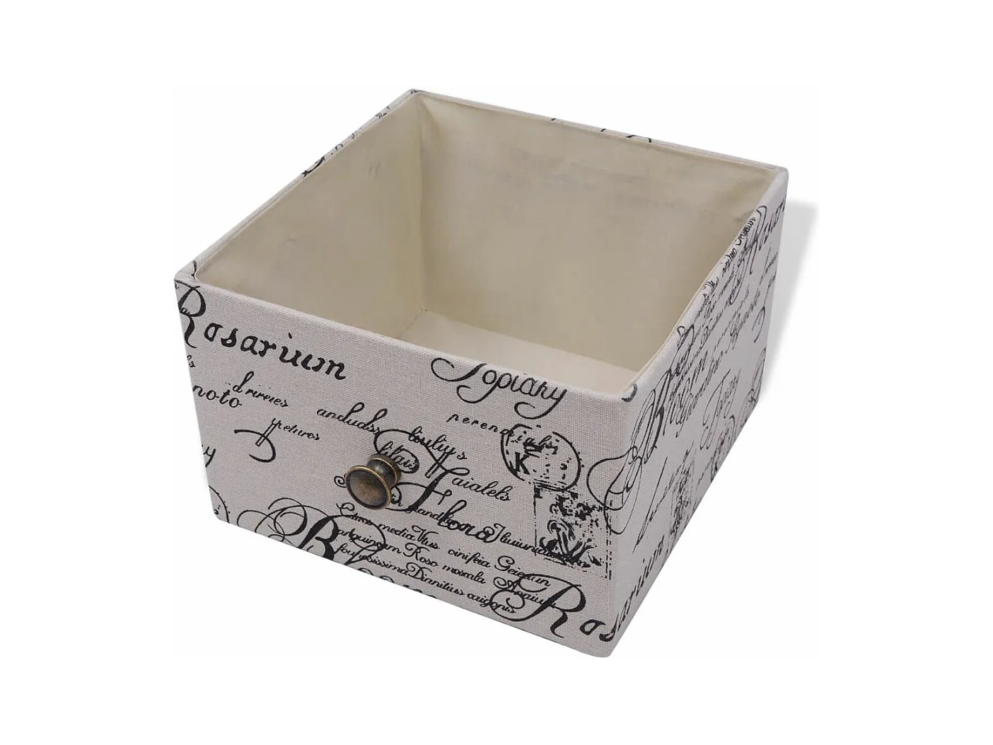 Table de nuit chevet bois marron 30 x 28 x 46 cm 1402046