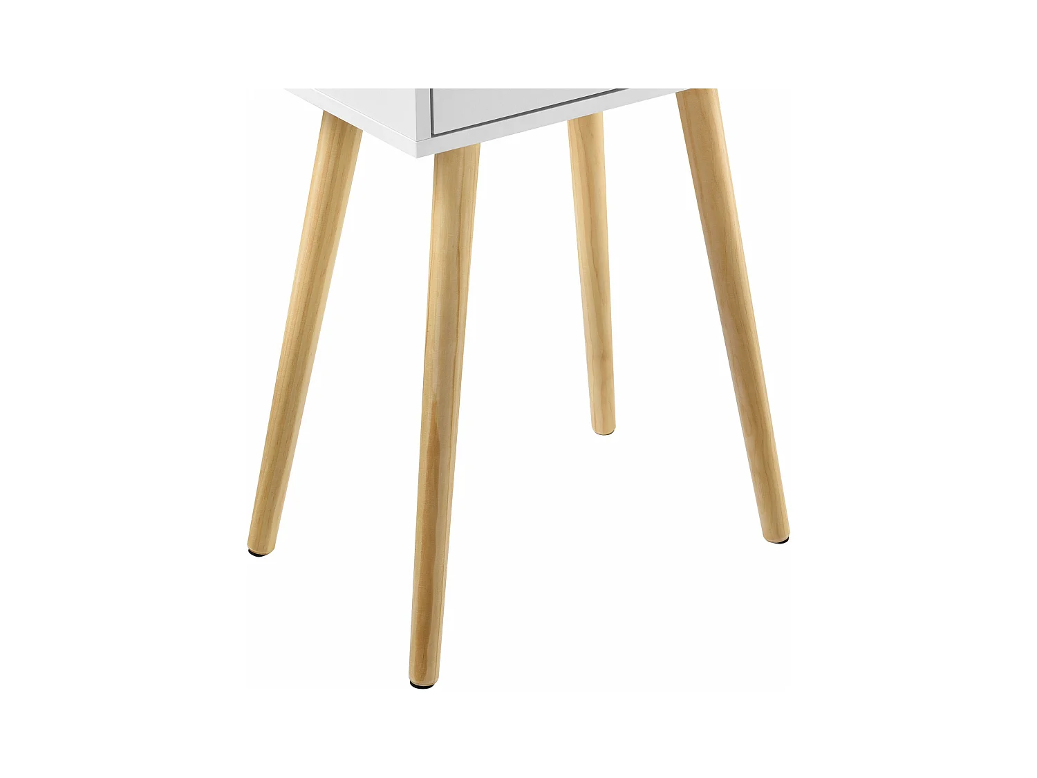 Table de nuit chevet blanche 40 x 29.5 x 60 cm 03_0003141