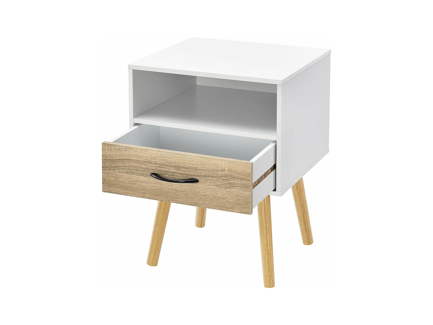 Comodino cassettiera ba mobile con contenitore 57 cm bianco 03_0006228