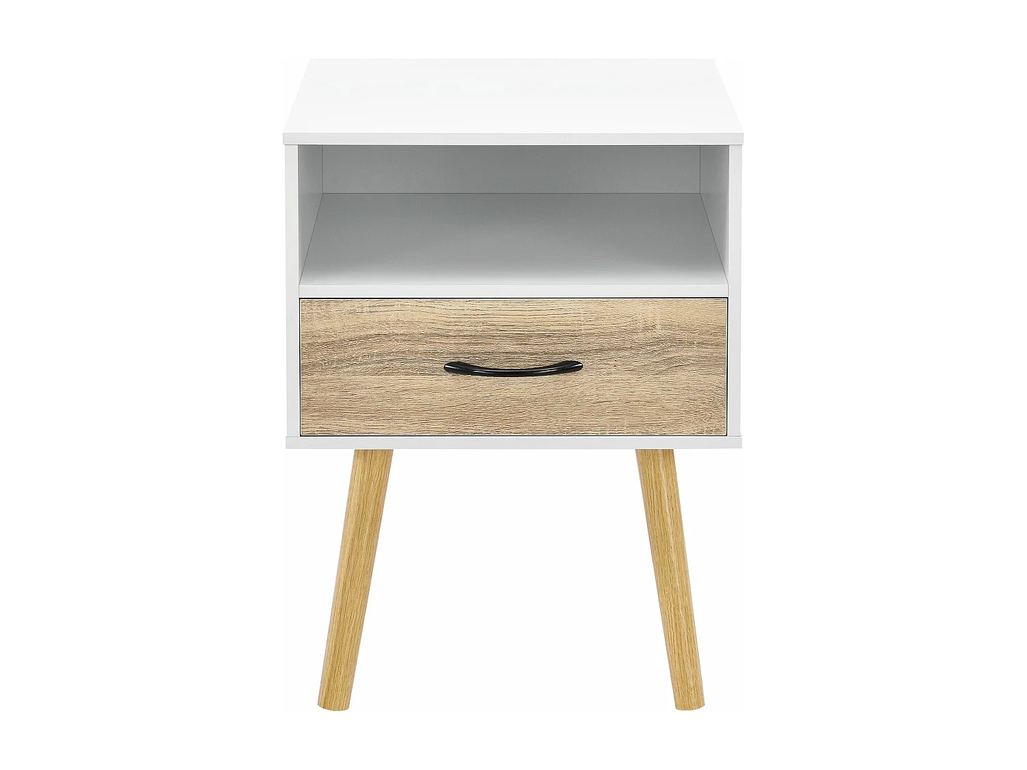 Comodino cassettiera ba mobile con contenitore 57 cm bianco 03_0006228