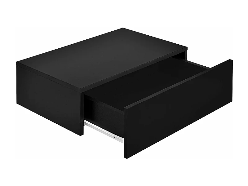 2 comodini mensola a muro per camera da letto con 2 cassetti cm 46 laccato nero 03_0000013