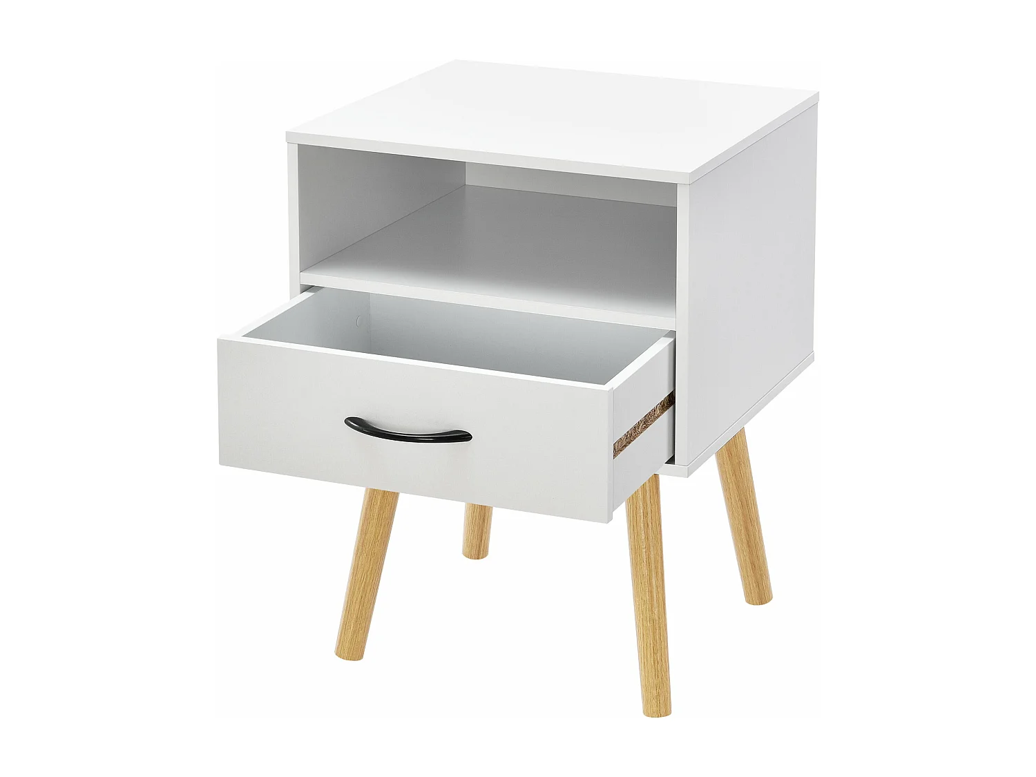 Table de chevet commode blanche 42 x 40 x 57 cm 03_0006227