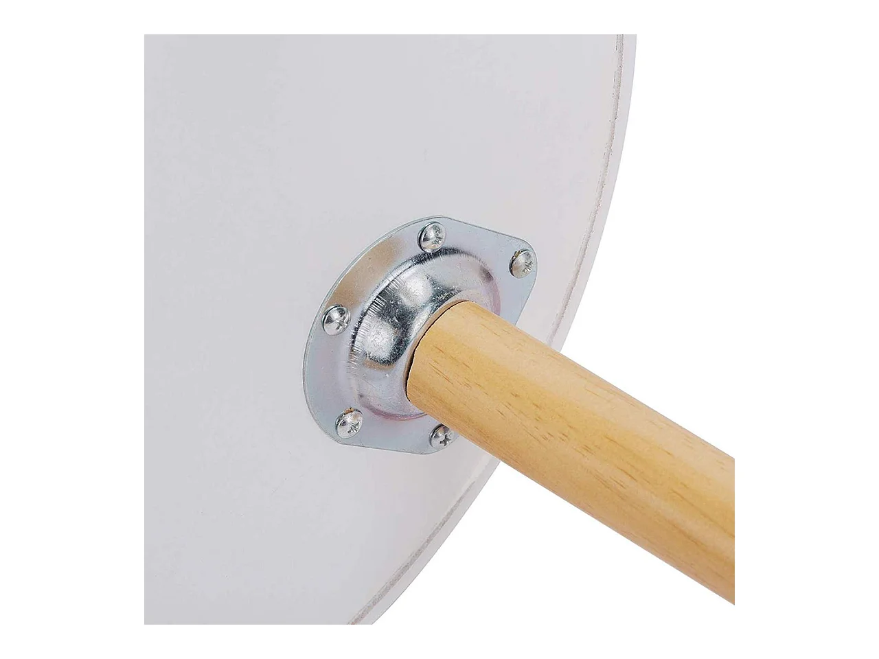 Table basse de chevet blanche 38 x 38 x 48 cm 19_0000341