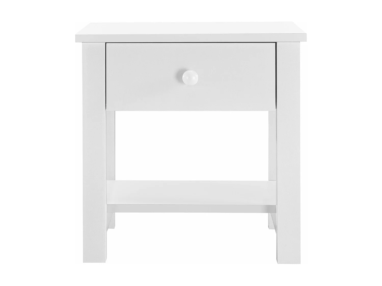 Mesa de cabeceira em MDF 41,5cm com 1 gaveta branca 03_0004200