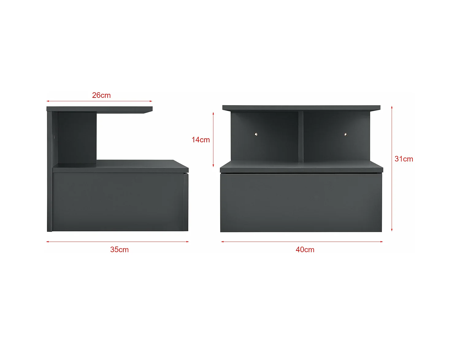 Table de nuit chevet gris 40 x 35 x 31 cm 03_0000828