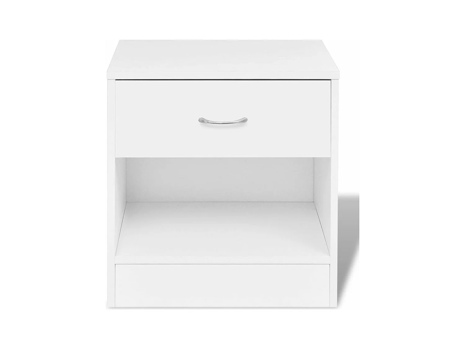 Lot de 2 tables blanche 36.5 x 30.5 x 38 cm 1402141