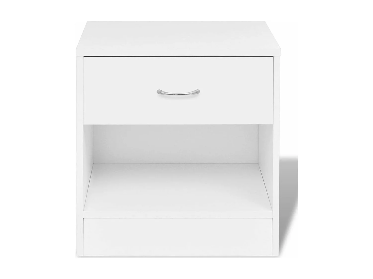 Lot de 2 tables blanche 36.5 x 30.5 x 38 cm 1402141