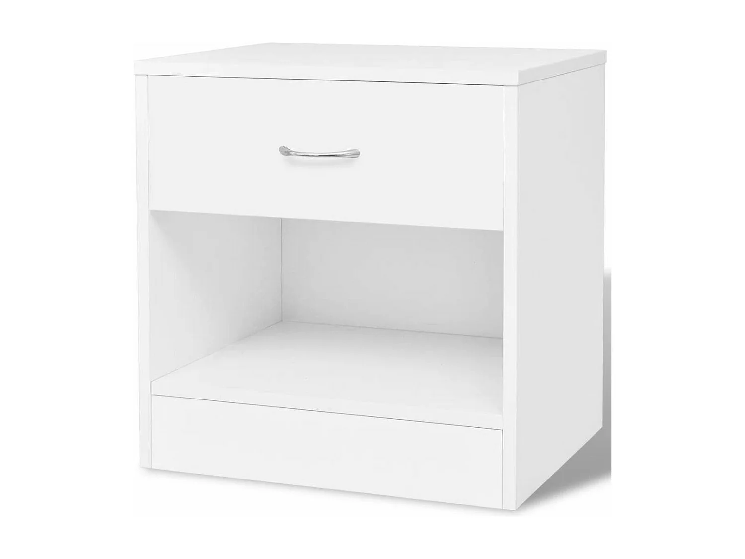 Lot de 2 tables blanche 36.5 x 30.5 x 38 cm 1402141