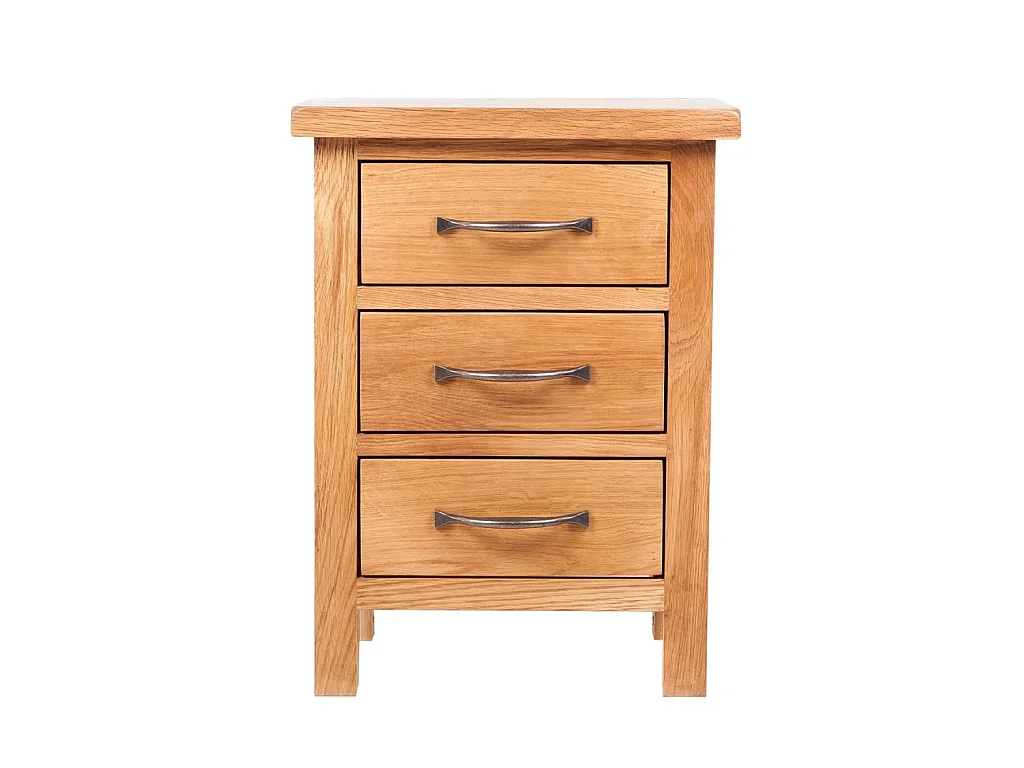 Table de nuit chevet bois beige 40 x 30 x 54 cm 1402169