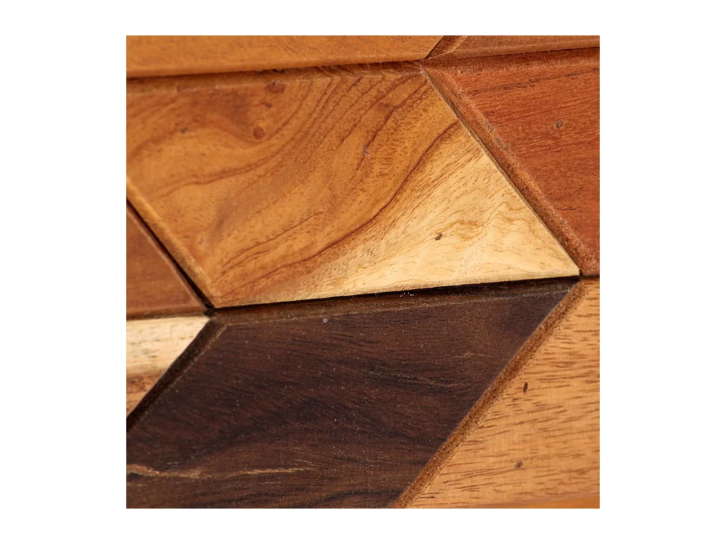 Mesita de noche cómoda armario muebles de dormitorio 40 x 30 x 50 cm madera maciza recuperada 1402039