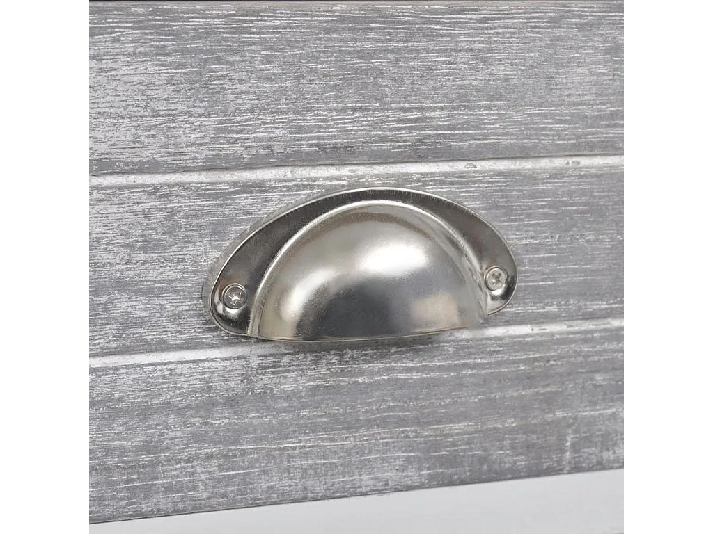 Table de nuit chevet blanche 38 x 28 x 45 cm 1402170