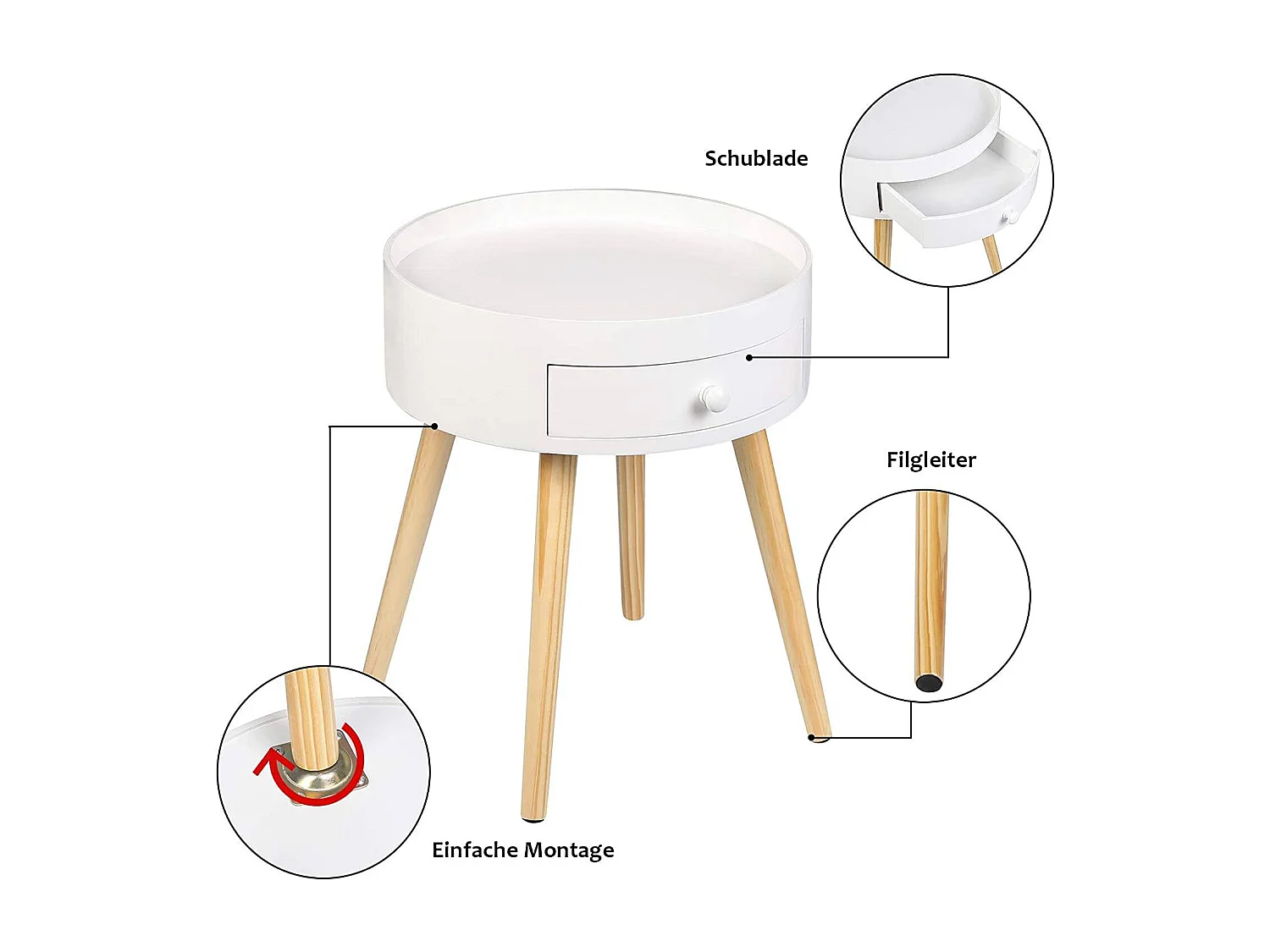 Mesita de noche con cajón blanco 19_0000175