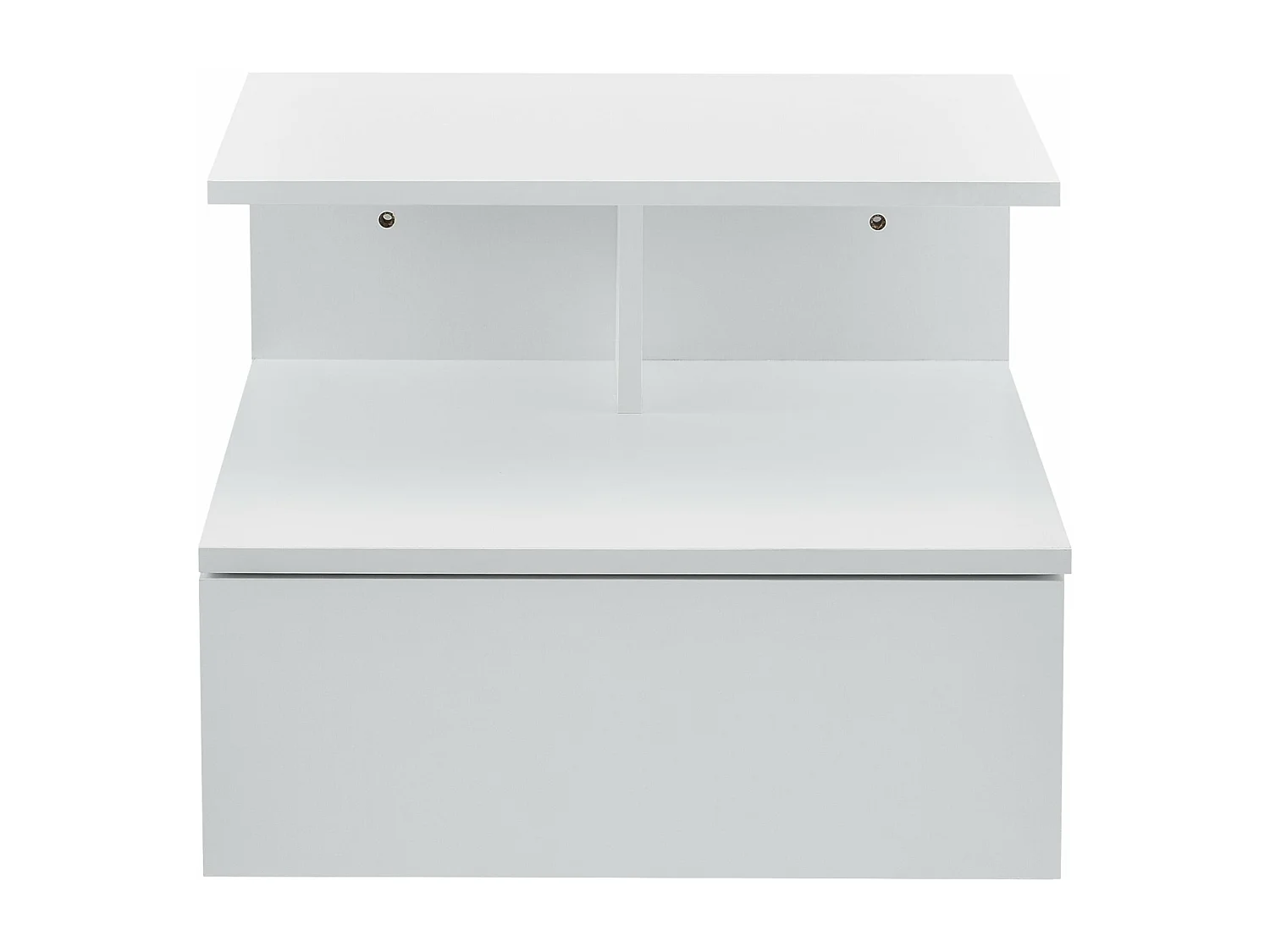 Mesita de noche con cajón de almacenaje 40 cm blanco 03_0000825