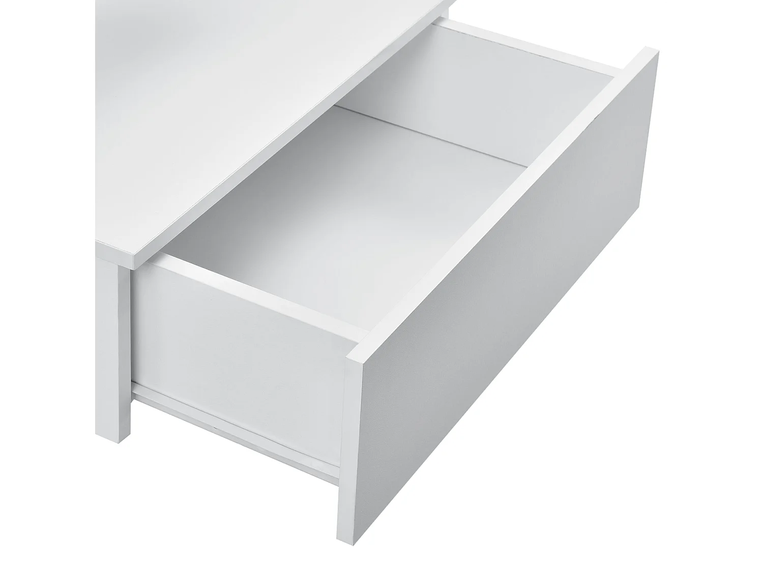 Mesita de noche con cajón de almacenaje 40 cm blanco 03_0000825