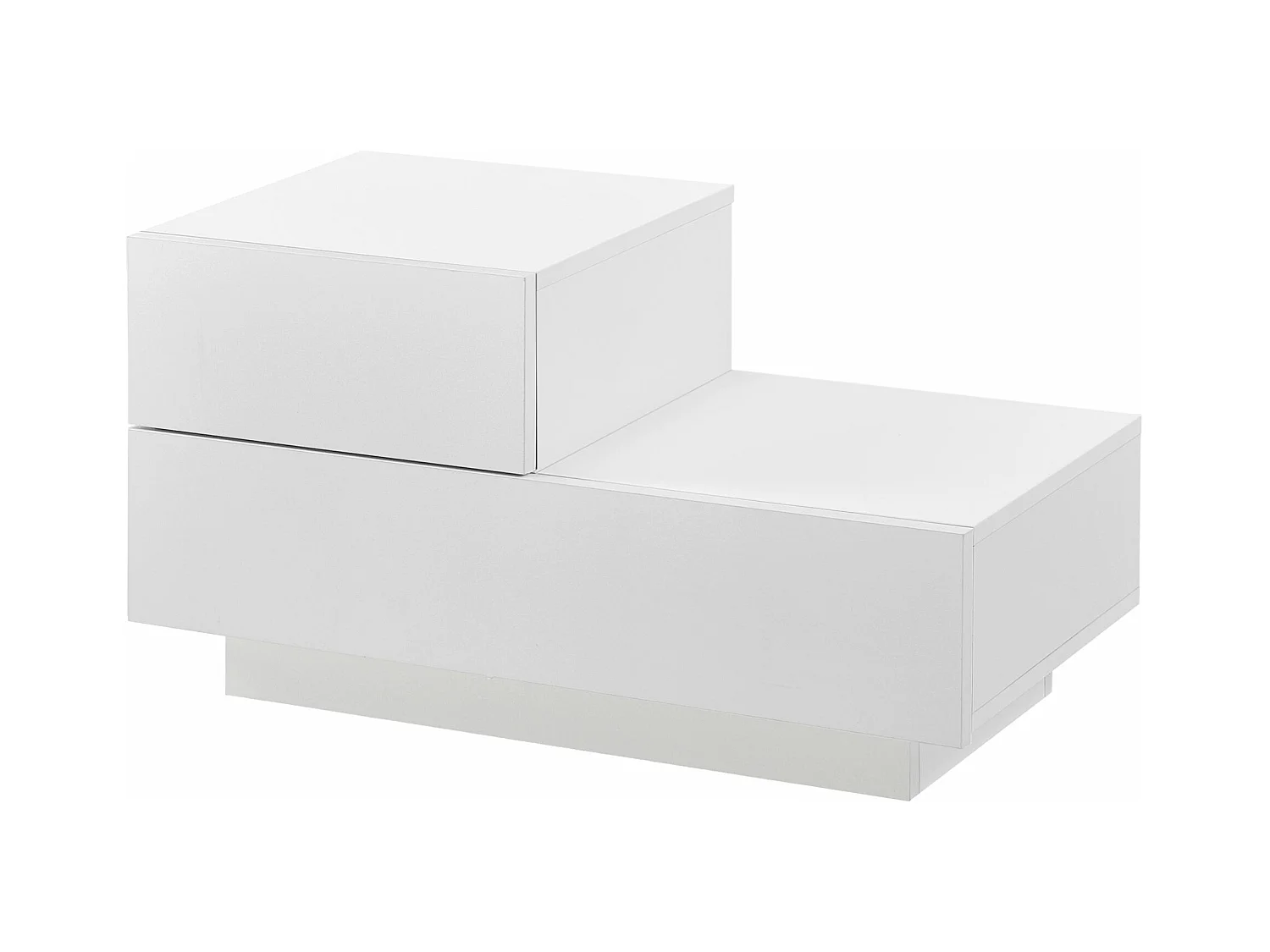 Table de nuit élégante blanche 70 x 35 x 38 cm 03_0006252