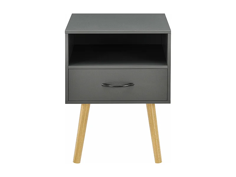 Table de chevet de gris 42 x 40 x 57 cm 03_0006230