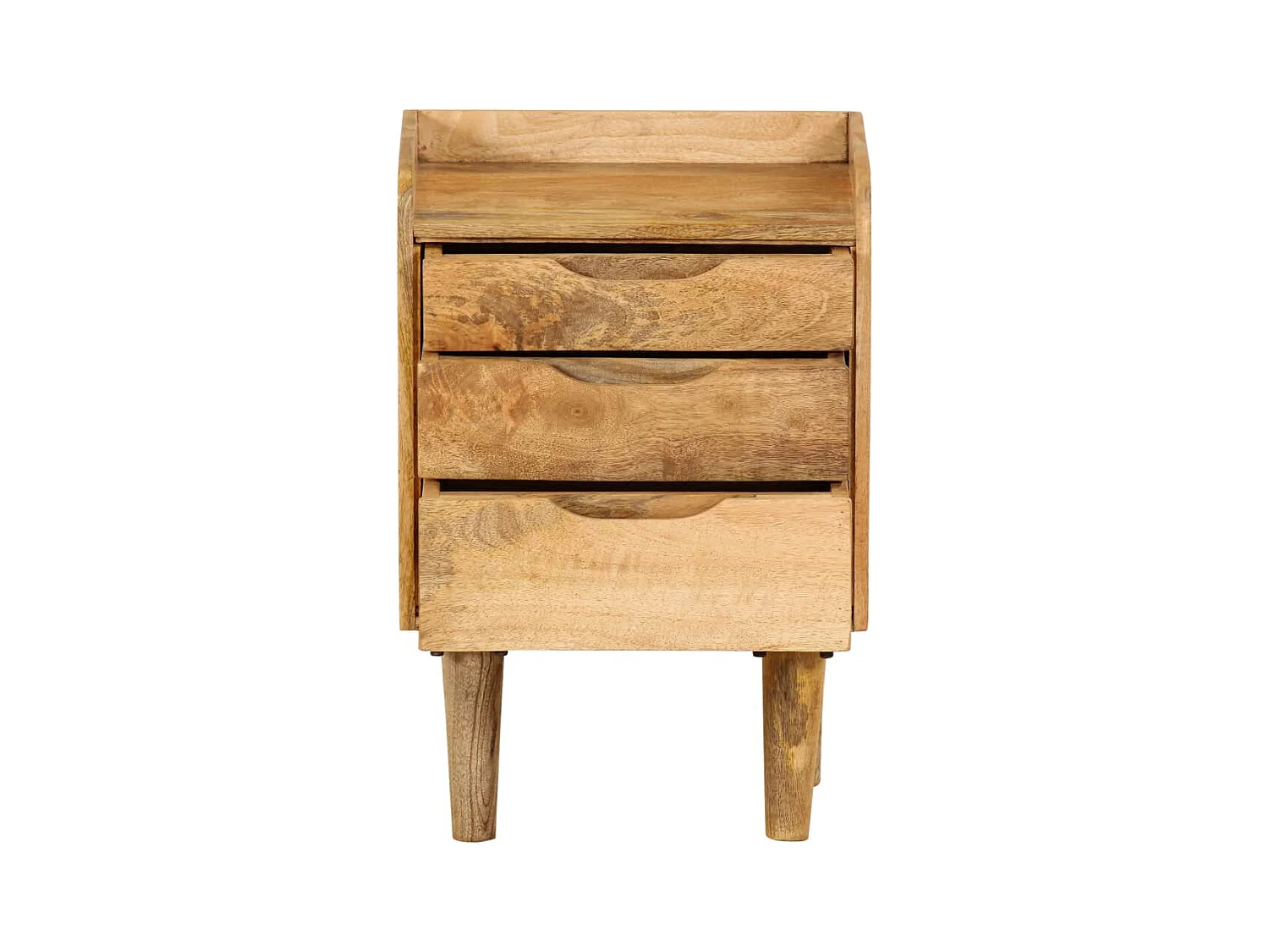 Table de nuit chevet bois marron 40 x 30 x 59.5 cm 1402059