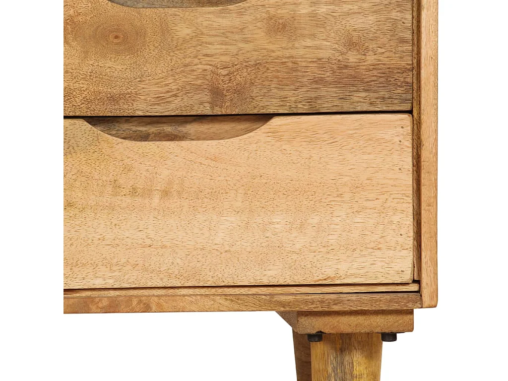 Table de nuit chevet bois marron 40 x 30 x 59.5 cm 1402059