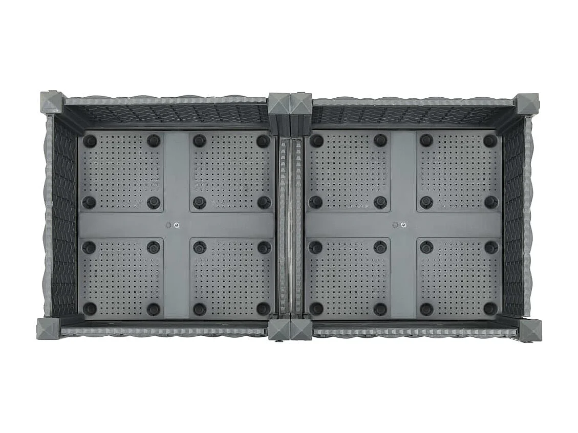 Jardinière lit surélevé plantes 80 x 40 x 23 cm 02_0000942