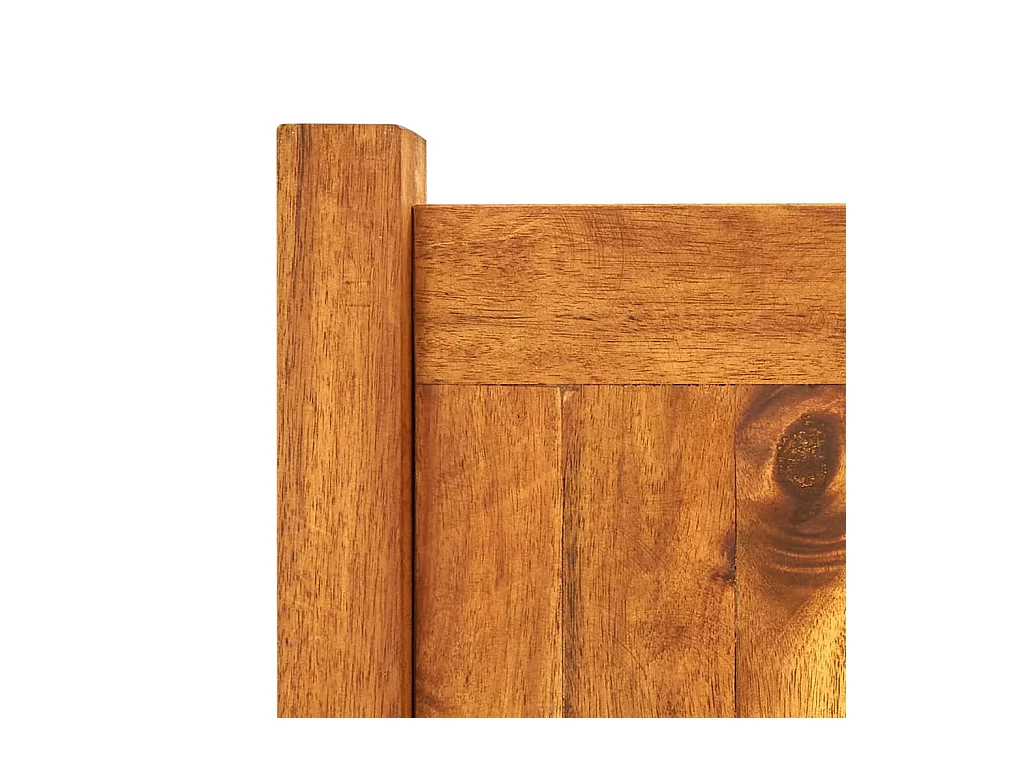 Jardinière lit surélevé plantes bois marron 200 x 50 x 25 cm 02_0001187