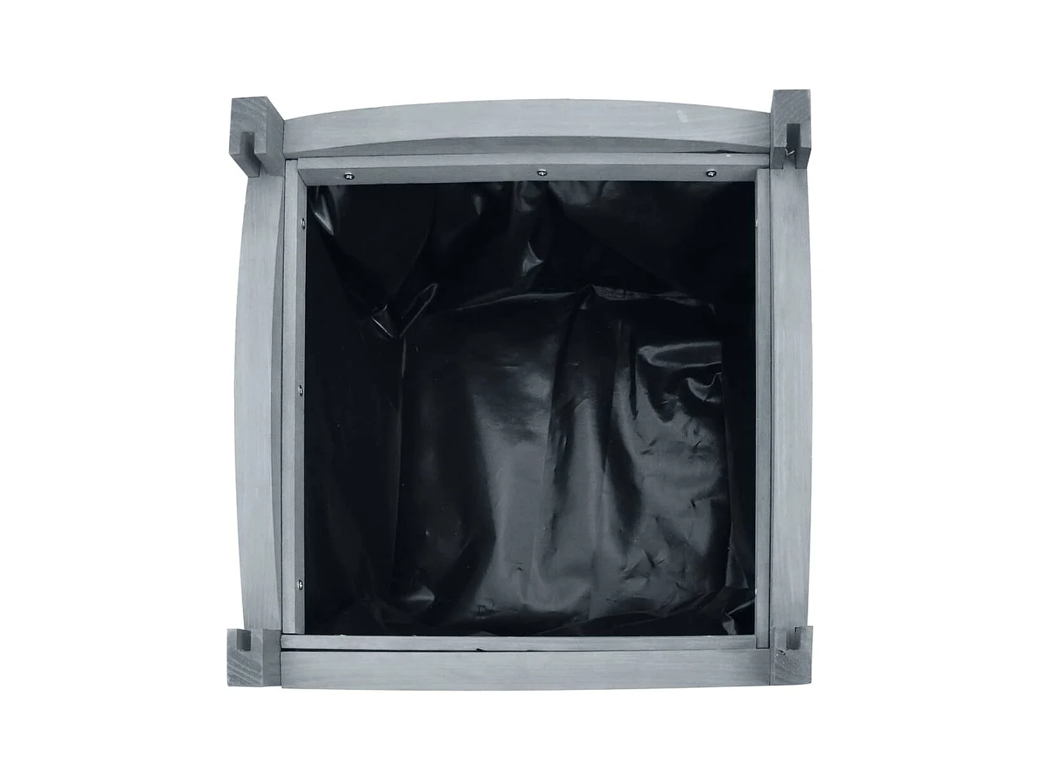 Jardinera arriate elevado plantas flores jardín 2 piezas 30 x 30 x 30 cm madera maciza de abeto 02_0001337