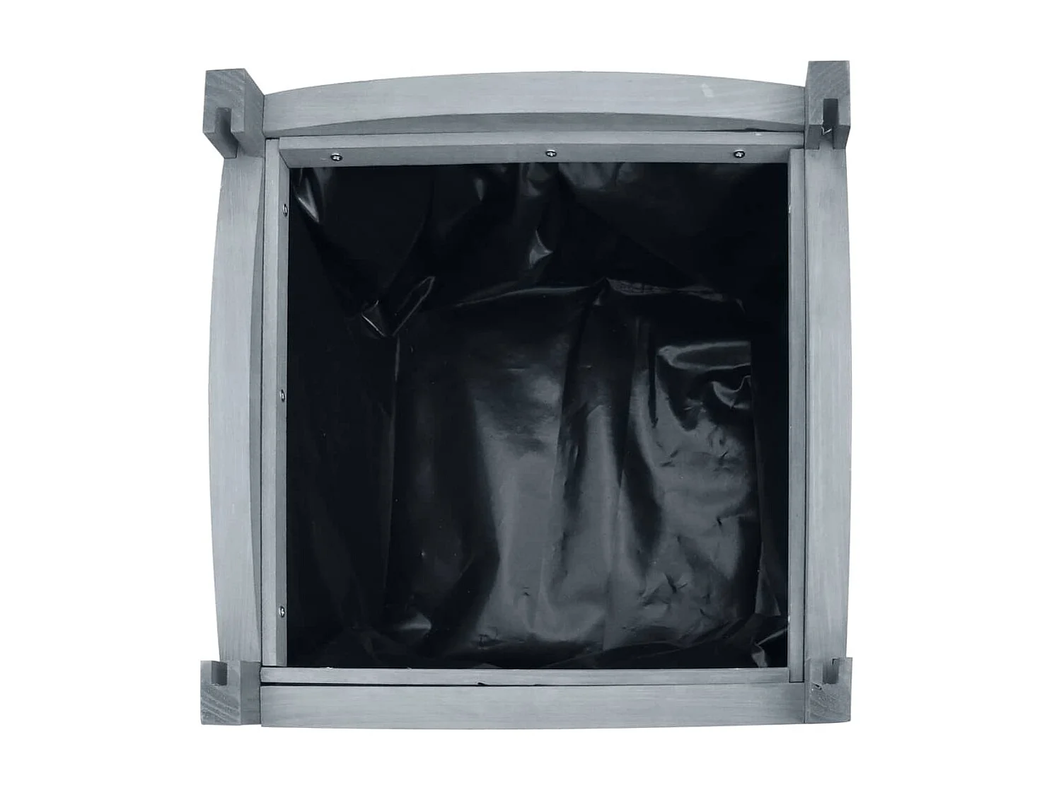 Jardinera arriate elevado plantas flores jardín 2 piezas 30 x 30 x 30 cm madera maciza de abeto 02_0001337