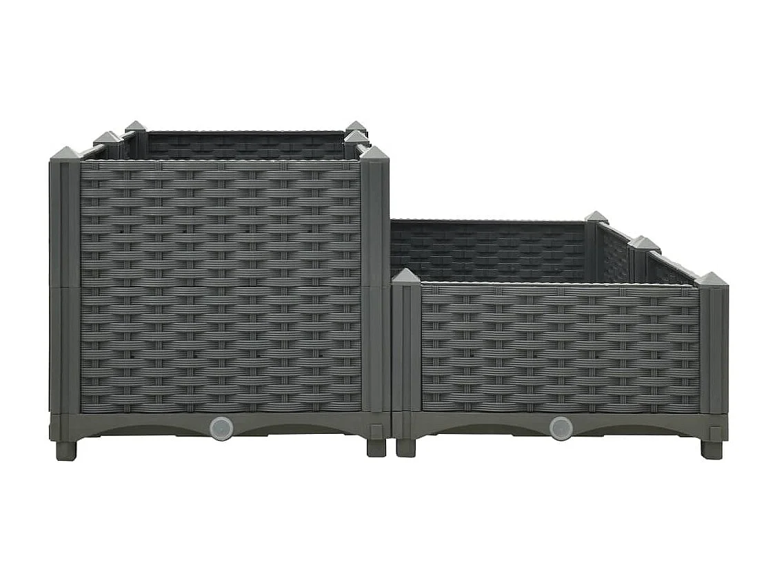 Jardinière lit surélevé plantes 80 x 80 x 38 cm 02_0000954