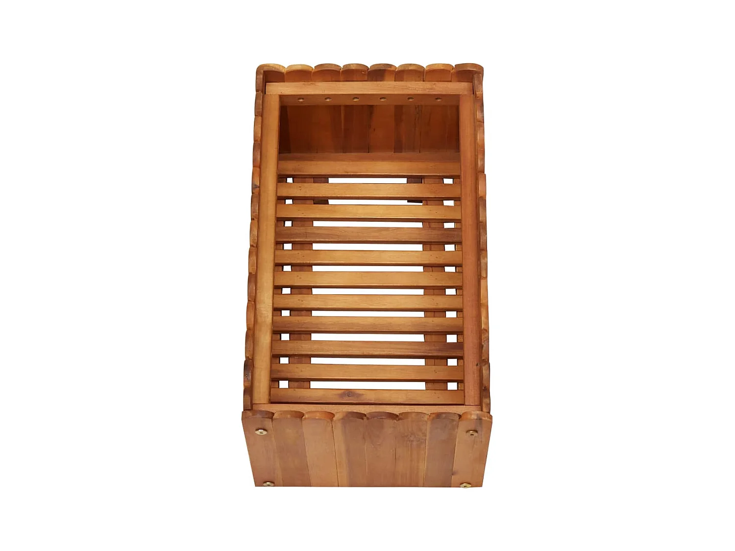 Jardinière lit surélevé plantes bois marron 50 x 30 x 25 cm 02_0001067