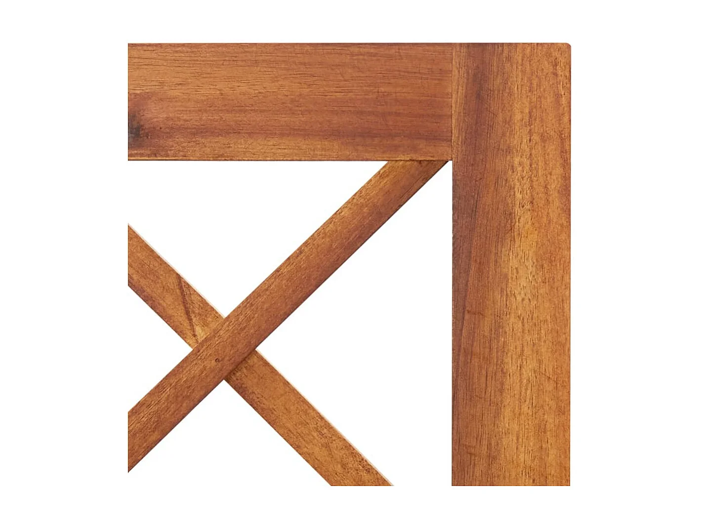 Plantador de canteiro elevado flores jardim com treliça 85 x 38 x 150 cm madeira de acácia maciça 02_0000963