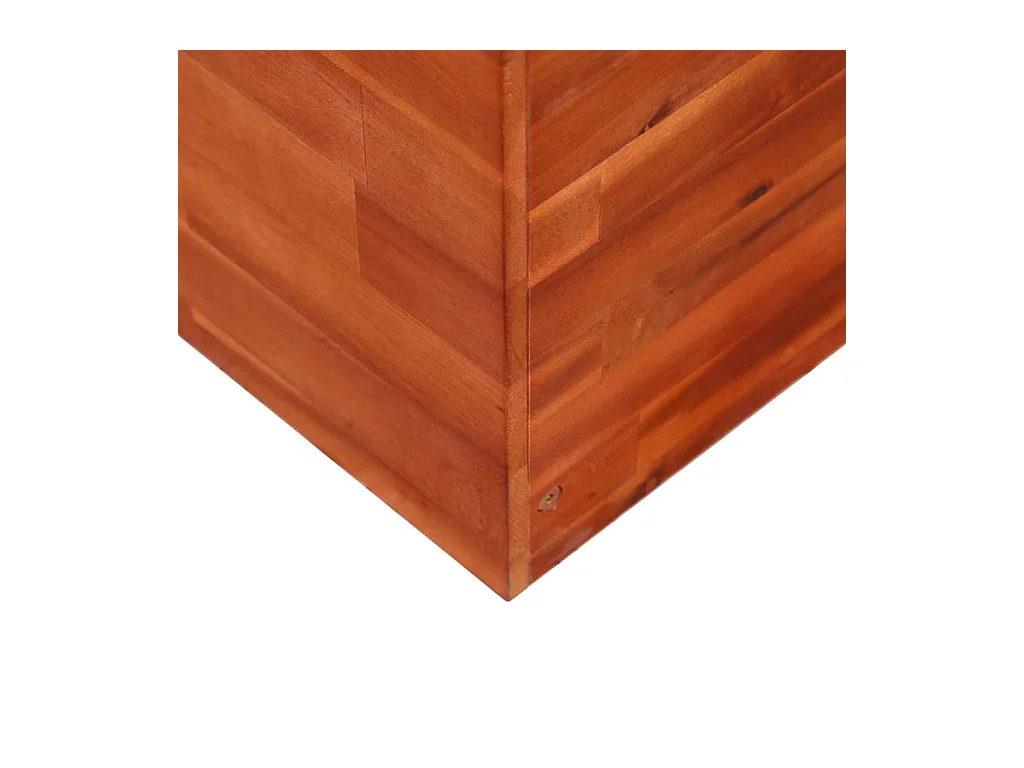 Jardinière lit surélevé plantes bois marron 200 x 50 x 50 cm 02_0001188