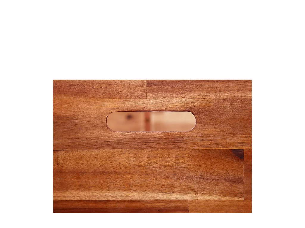 Jardinière lit surélevé plantes bois marron 200 x 50 x 50 cm 02_0001188