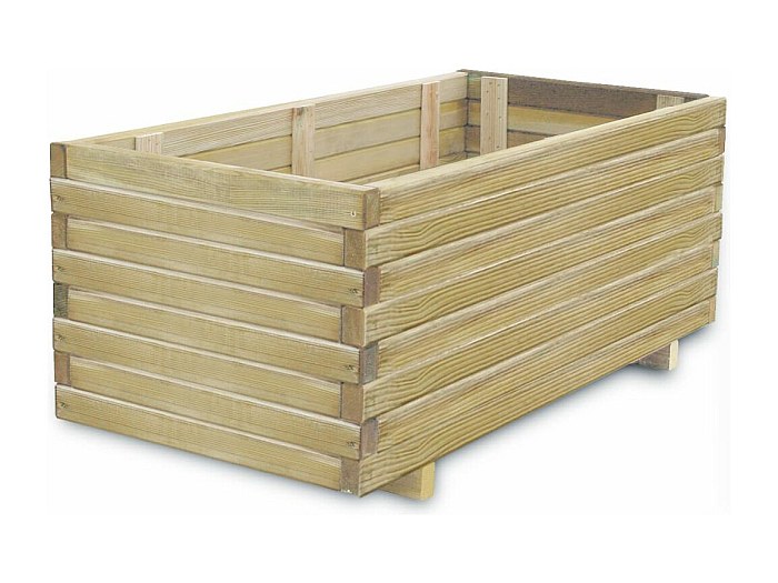 Tidyard Fioriera Rialzata Rettangolare In Acciaio – 152x40x36cm, Antracite – Aiuola Da Balcone E Giardino