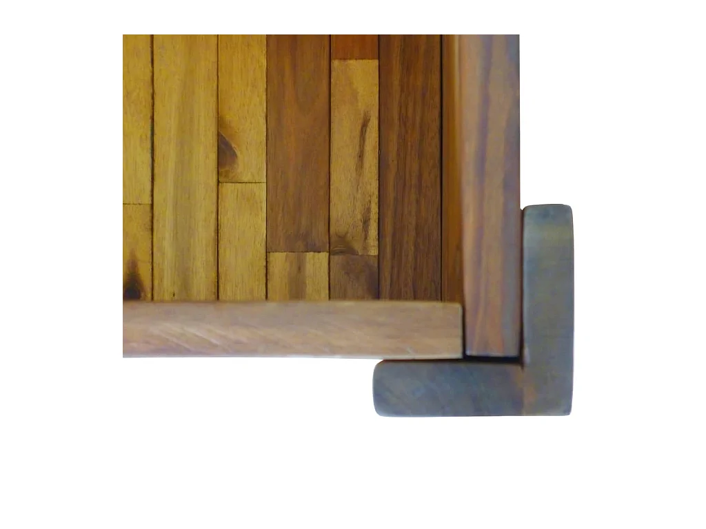 Jardinière lit surélevé plantes bois marron 100 x 40 x 84 cm 02_0001195