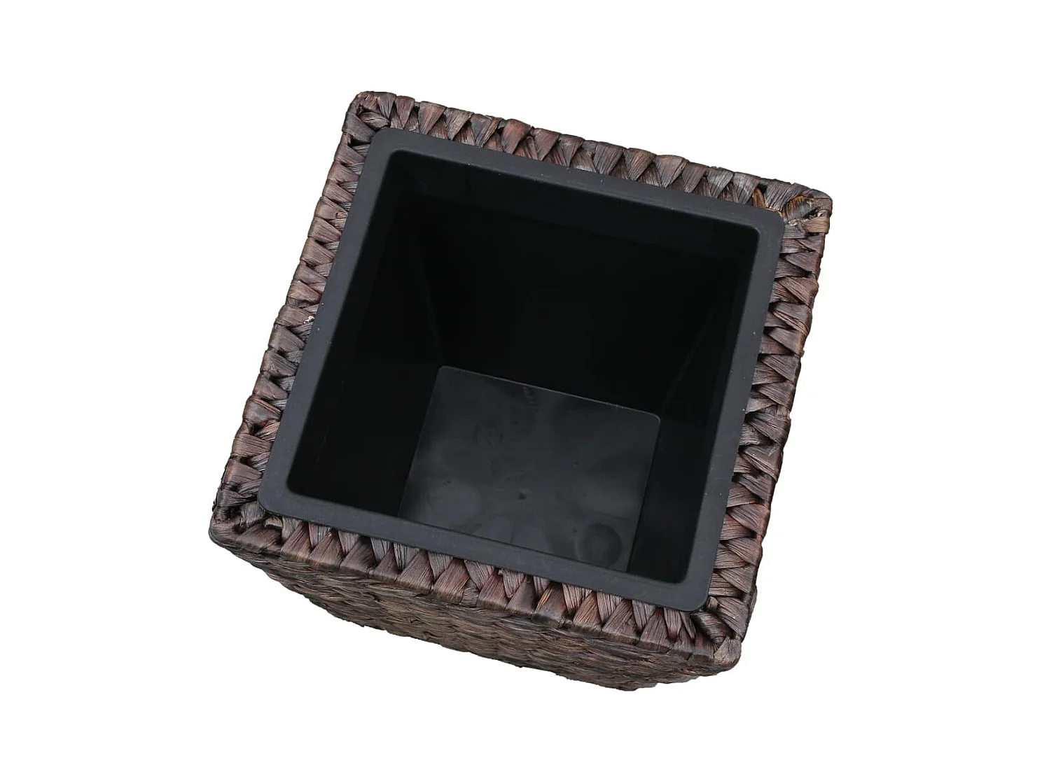 Fioriera rialzata piante fiori giardino 3 pz Giacinto d'acqua marrone 02_0001341