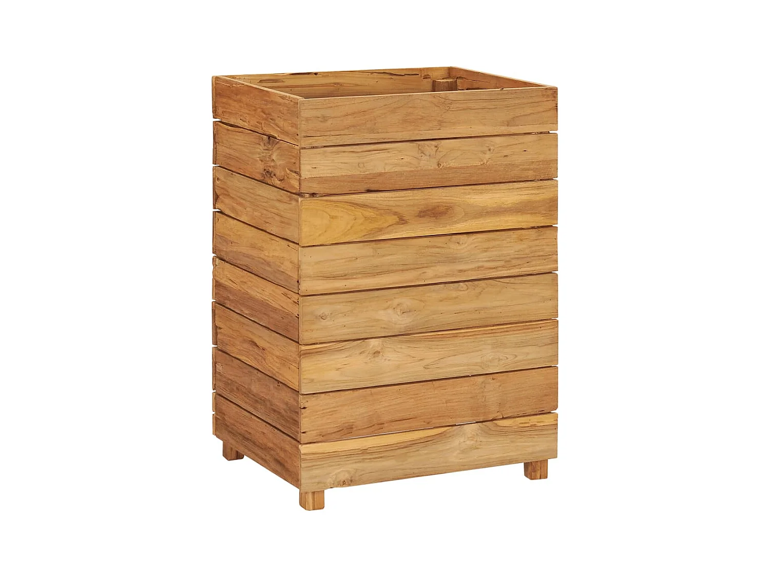 Jardinière lit surélevé plantes marron 50 x 40 x 72 cm 02_0000939