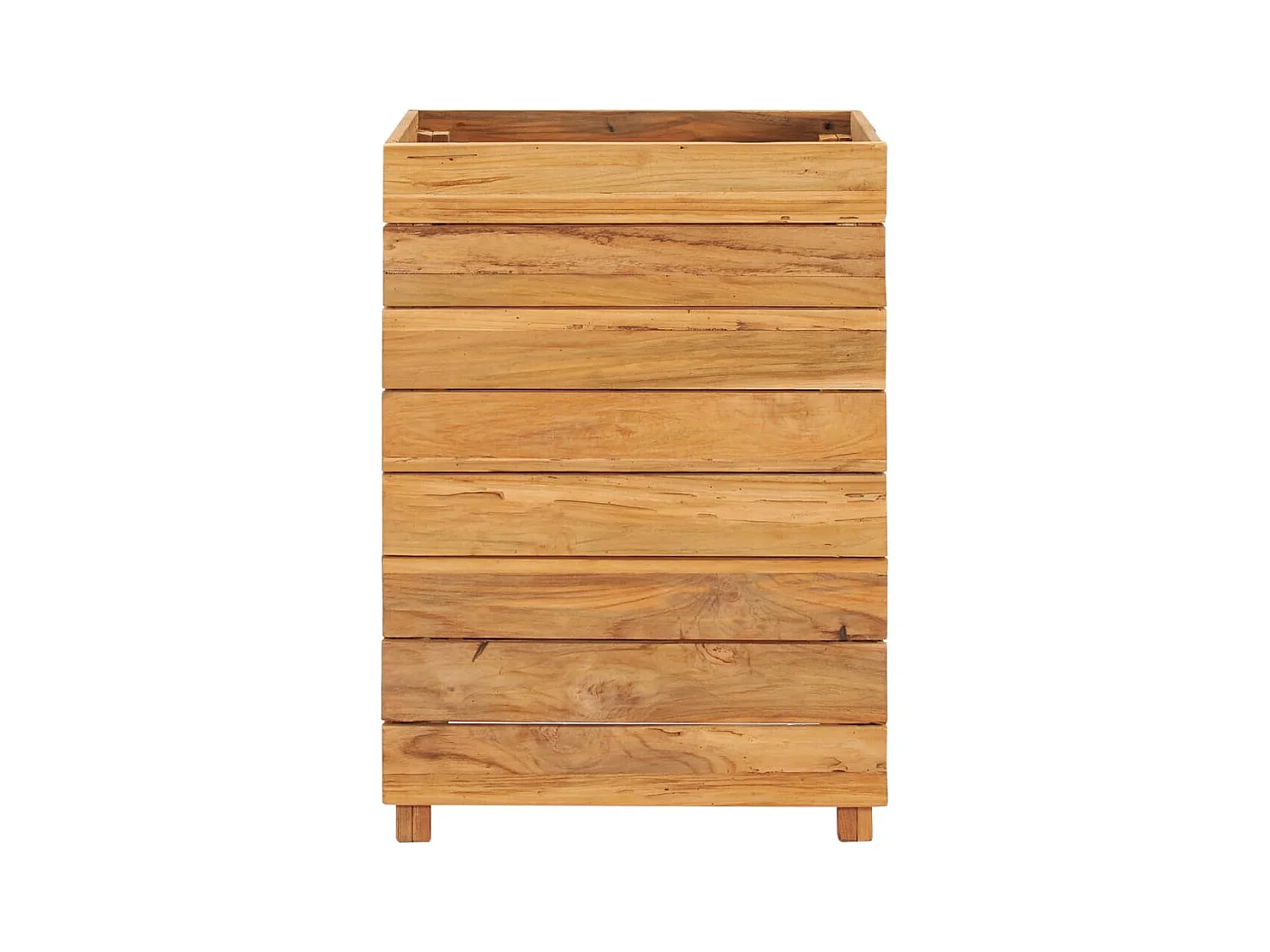 Jardinière lit surélevé plantes marron 50 x 40 x 72 cm 02_0000939