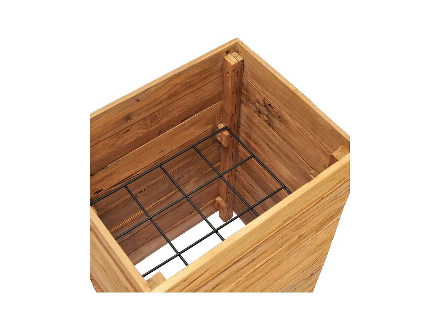 Jardinière lit surélevé plantes marron 50 x 40 x 72 cm 02_0000939