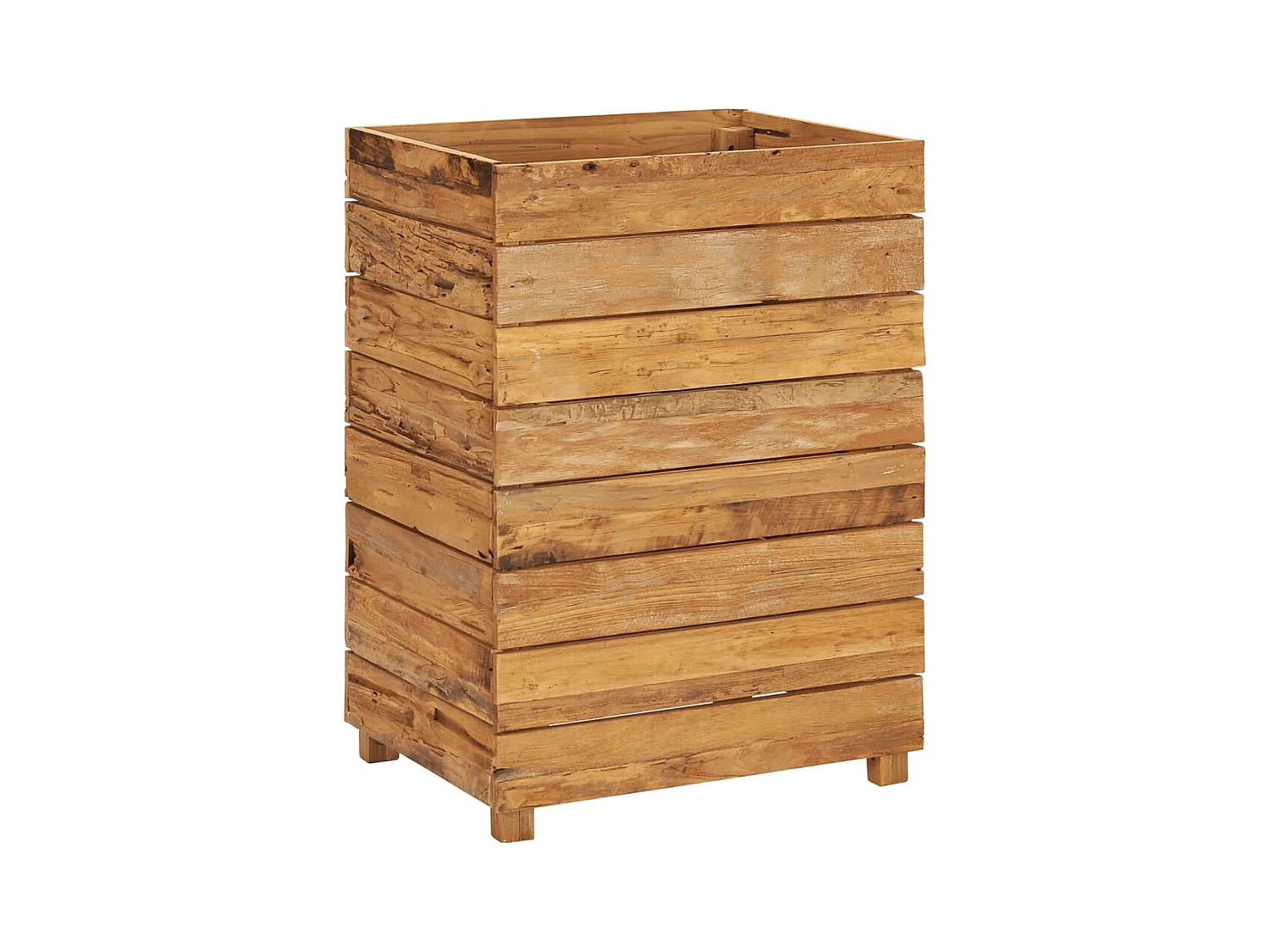 Jardinière lit surélevé plantes marron 50 x 40 x 72 cm 02_0000939