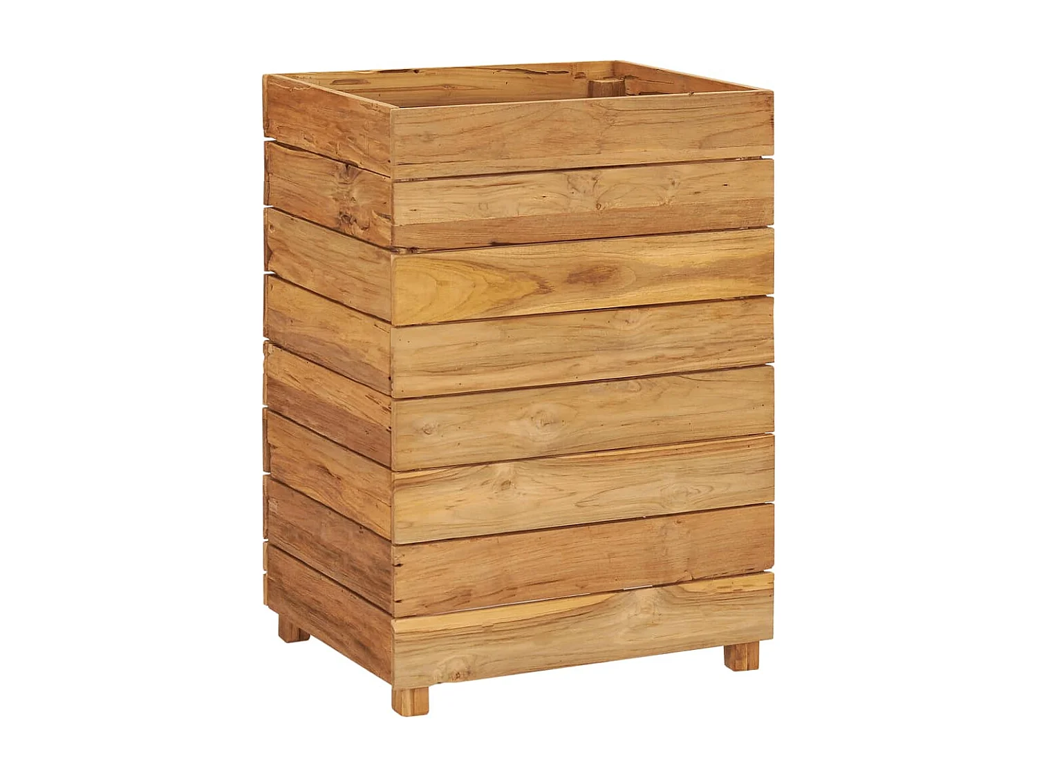 Jardinière lit surélevé plantes marron 50 x 40 x 72 cm 02_0000939