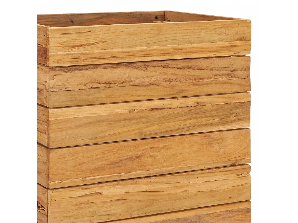 Jardinière lit surélevé plantes marron 50 x 40 x 72 cm 02_0000939