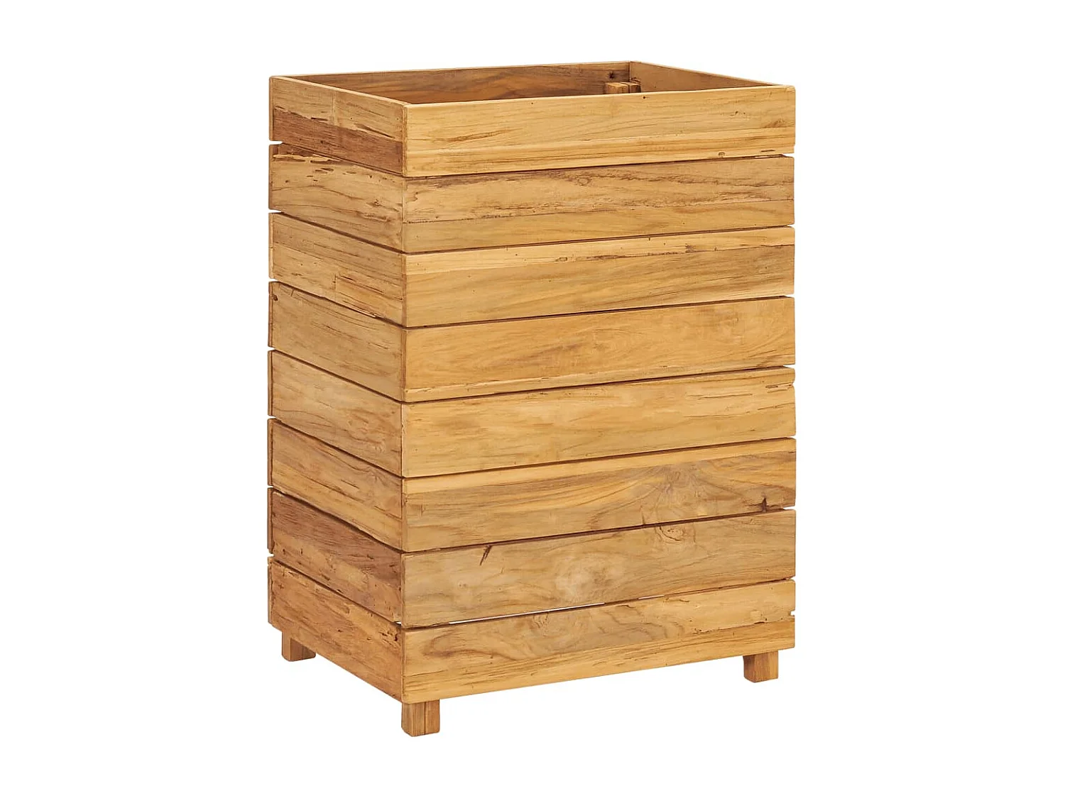 Jardinière lit surélevé plantes marron 50 x 40 x 72 cm 02_0000939